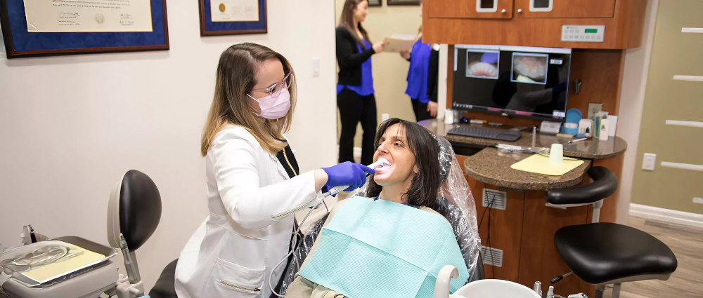 Dr. Alissa Roman at work