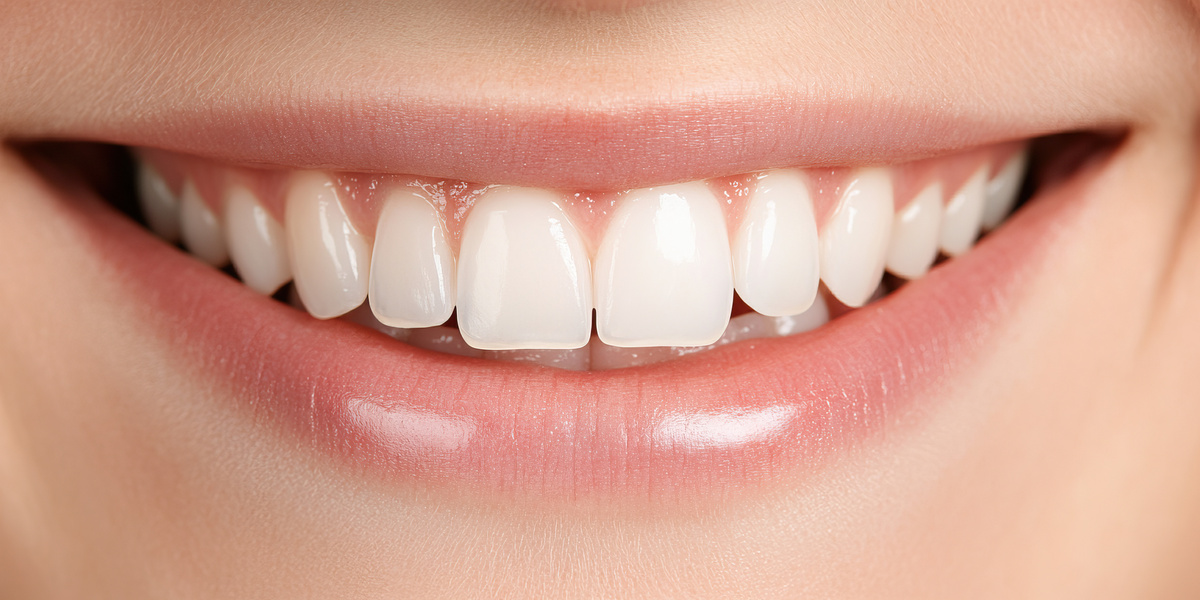 Close-up Photograph of Human Teeth and Lips